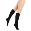 Chaussettes de contention Venoflex Coton Fin coloris noir