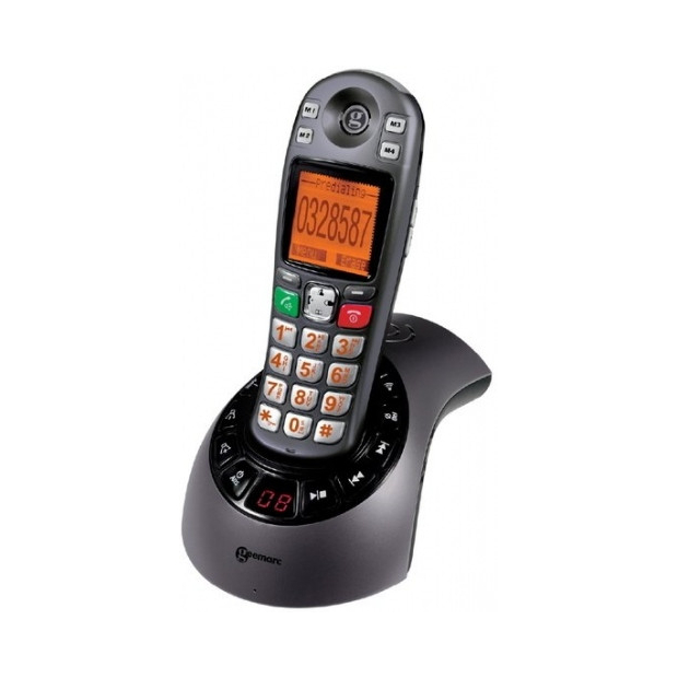 Téléphone sans fil Amplidect 285 Geemarc avec répondeur