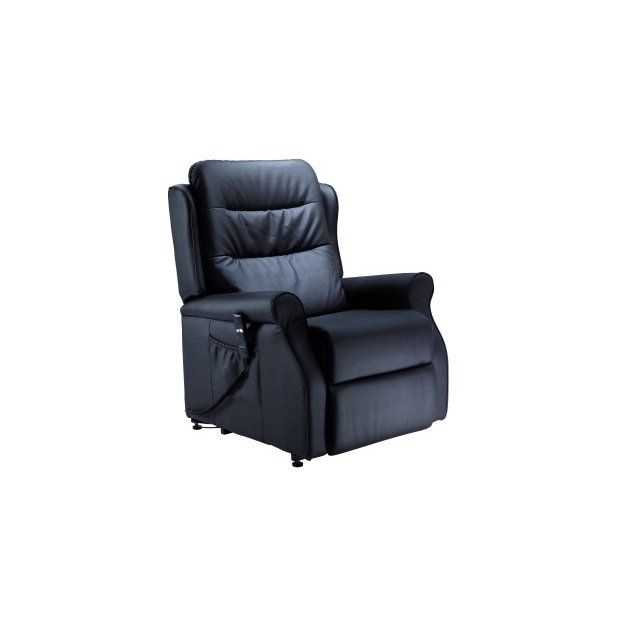 Fauteuil Releveur Cuir Chocolat Madison Plus Invacare