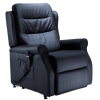 Fauteuil Releveur Cuir Chocolat Madison Plus Invacare