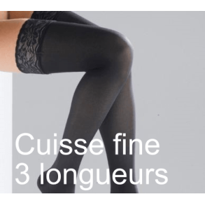 Bas de Contention Cuisse fine Venoflex Kokoon Thuasne avec dentelle antiglisse