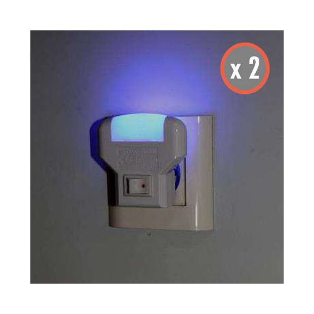 Veilleuse Prise Electrique LED Automatique Lot de 6,Lampe