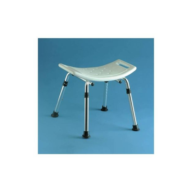 Tabouret de douche XL avec poignée