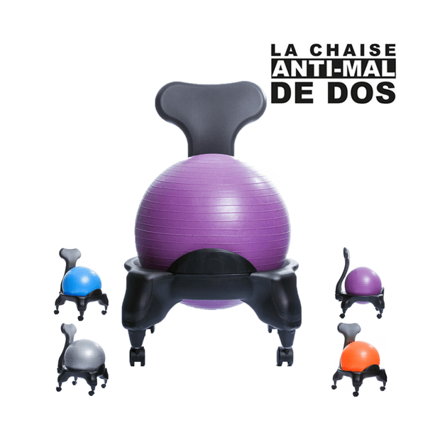 Chaise Ergo Ball Anti Mal de Dos