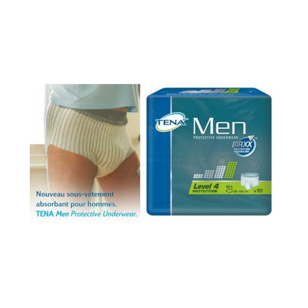 Slip Absorbant Tena Men Niveau 4 Underwear