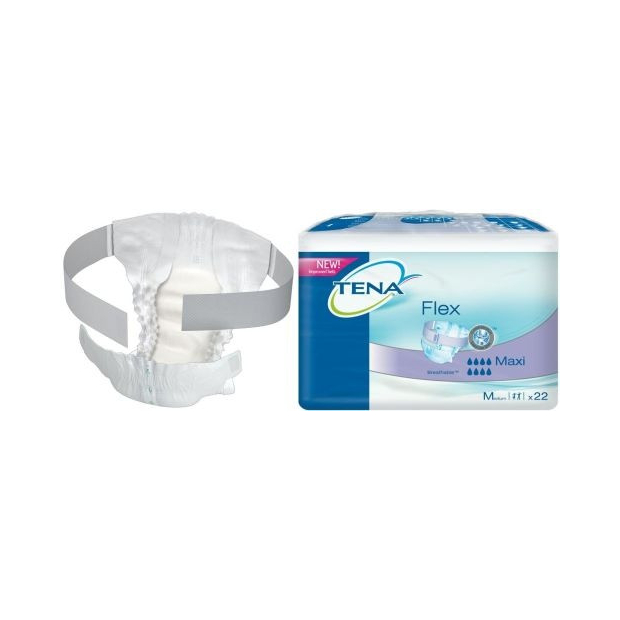 Change incontinence Tena Flex Maxi Médium (T36-46)