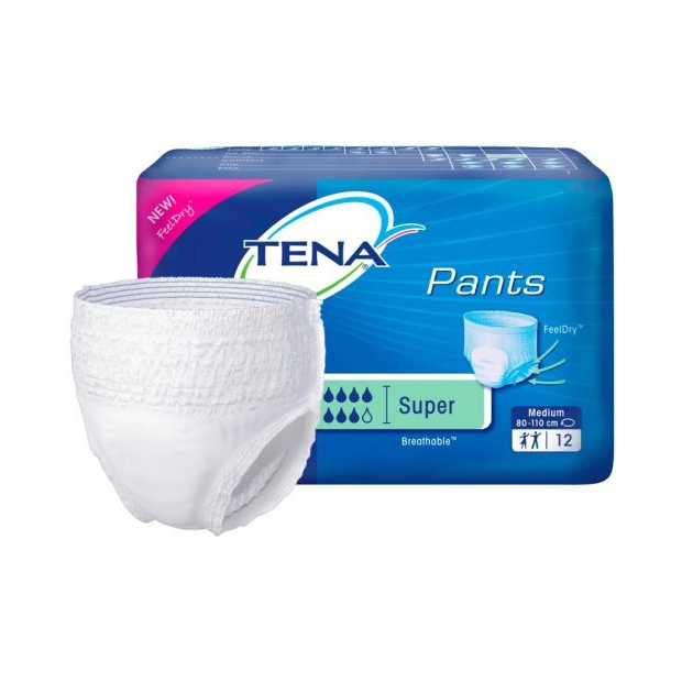 Culotte absorbante Tena Pants Super Medium (T38-48)