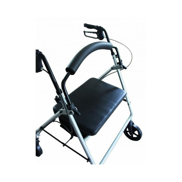 rollator XL fortissimo avec assise large et dossier rembourré