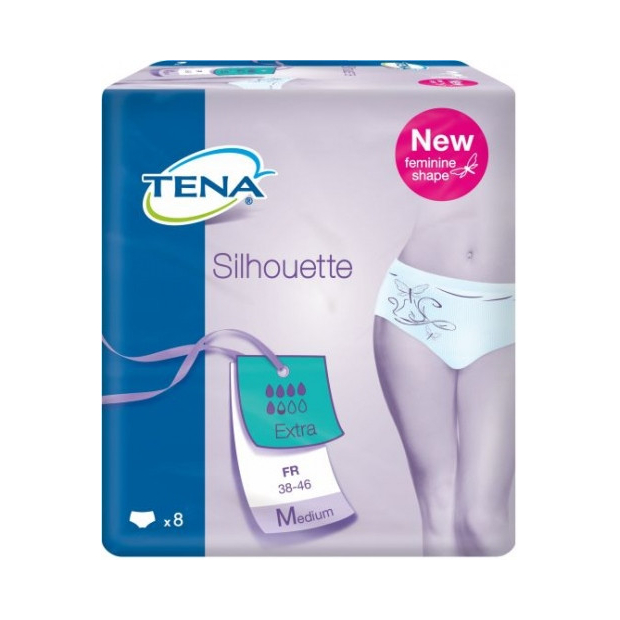 Slip absorbant Tena Silhouette Extra Medium