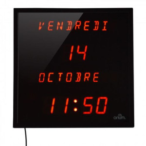 Pendule Calendrier Électronique avec heure  mois date et jour