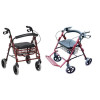 Rollator 2 en 1 fauteuil roulant facilement transformable