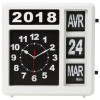 Horloge Calendrier Ephéméride avec heure jour date mois année et moment de la journée