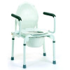 Chaise Stacy Vermeiren 3 usages: chaise garde robe Montauban, rehausseur de toilettes, cadre de wc