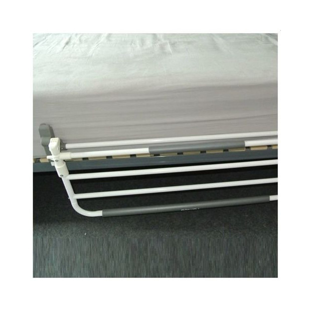Barrière de lit anti-chute se replie contre le lit compact ne prends pas de place