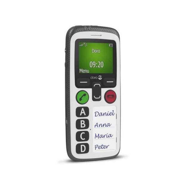 Téléphone Mobile Secure 580 doro avec géolocalisation GPS