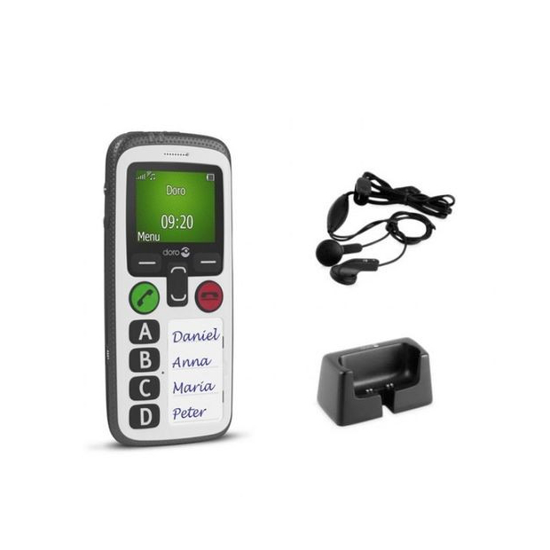 Téléphone Mobile Secure 580 doro avec géolocalisation GPS