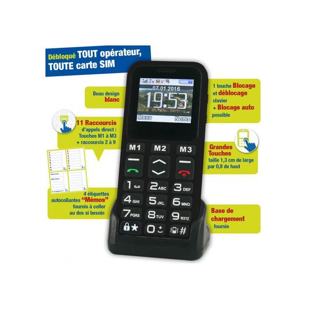 Téléphone Mobile Senior Classic Max