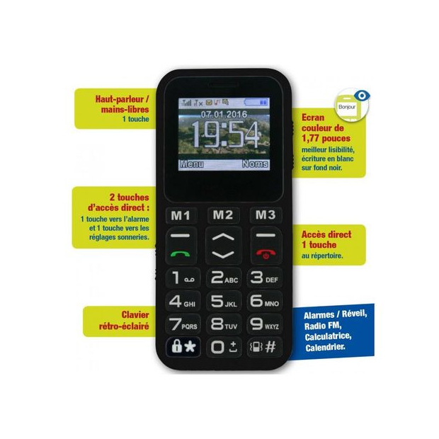 Téléphone Mobile Senior Classic Max