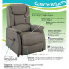 Fauteuil Releveur Relax Opale 2 moteurs