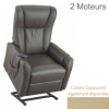 Fauteuil Releveur Electrique Brooklyn à 2 moteurs