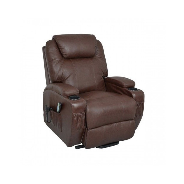 Fauteuil Relax Massant Cuir Kalinka