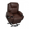 Fauteuil Relax Massant Cuir Kalinka
