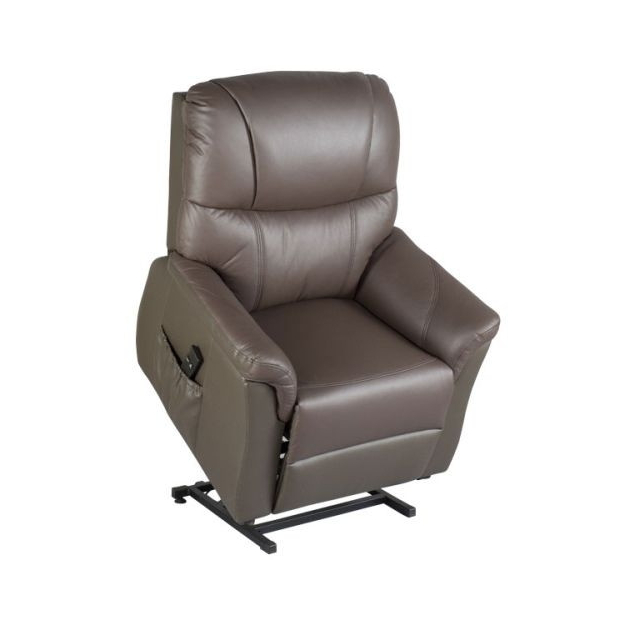 Fauteuil Releveur Relax Rosario Cuir 2 moteurs