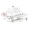 Siège de bain pivotant Invacare Alizee H3000