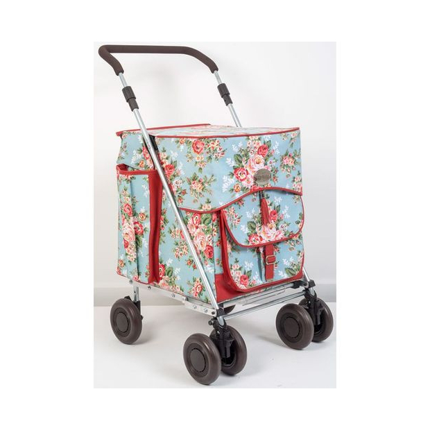 Chariot de course à pousser Sholeco motif Floral