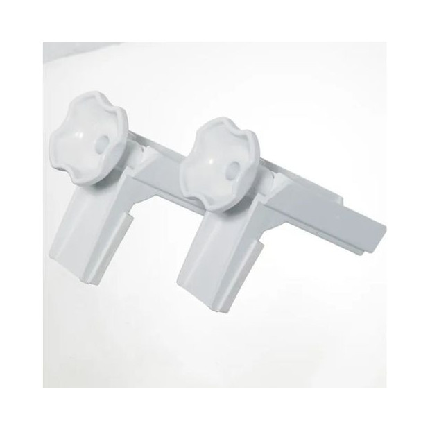 Kit de fixation pour Rehausseur de toilettes Savanah blanc