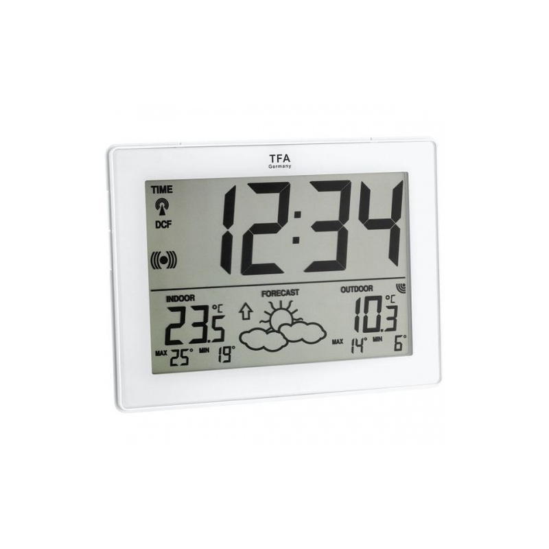 Station Météo La Crosse Technology WS6820 - Écran LCD Coloré, Radio-Pilotée, Avec Capteur Extérieur