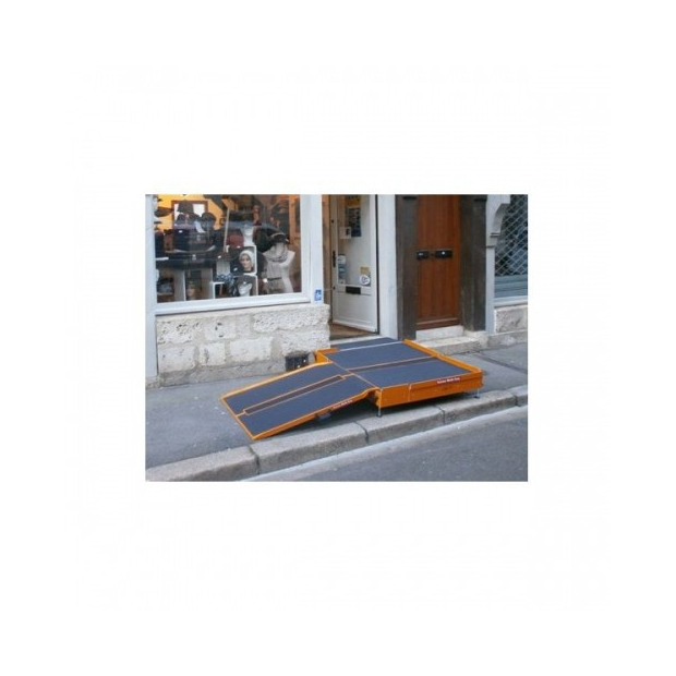 Plateforme d'accès Shop ramp avec rampe d'accès