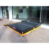 Plateforme d'accès Shop ramp avec rampe d'accès