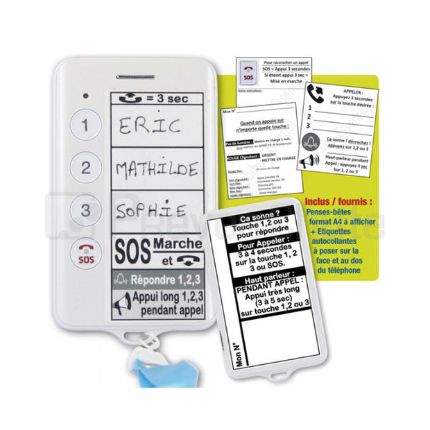 Téléphone Portable Senior Initial avec Géolocalisation