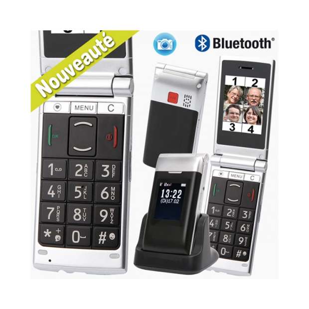Téléphone Portable à Clapet Classic Easy 2