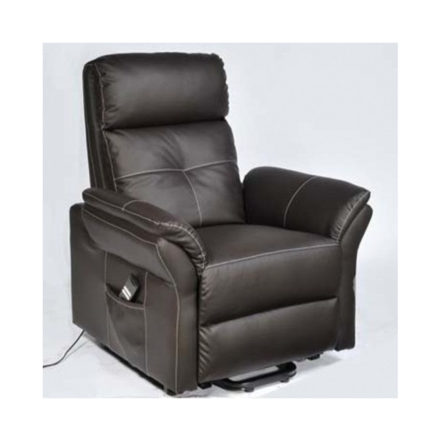 Fauteuil Releveur Relaxation Diamant Cuir 2 moteurs