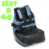 Siège de Positionnement Enfant Seat 2 Go noir et bleu avec harnais de maintien