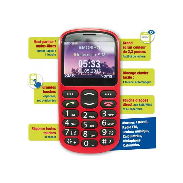 Téléphone Portable Classic GPS