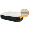 Coussin confort en gel DuaLuxe avec double couche de mousse et une couche de gel au milieu housse polaire lavable