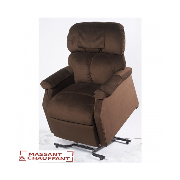 Fauteuil Releveur Confort Plus Massant et Chauffant 1 moteur