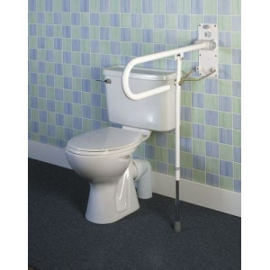Barre d'appui de toilettes avec pied Devon Confort