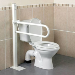 Barre d'appui de toilettes pliante Devon Confort