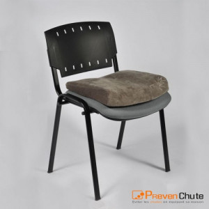 Coussin de chaise Confort Plus Végélya sur-élévateur à mémoire de forme
