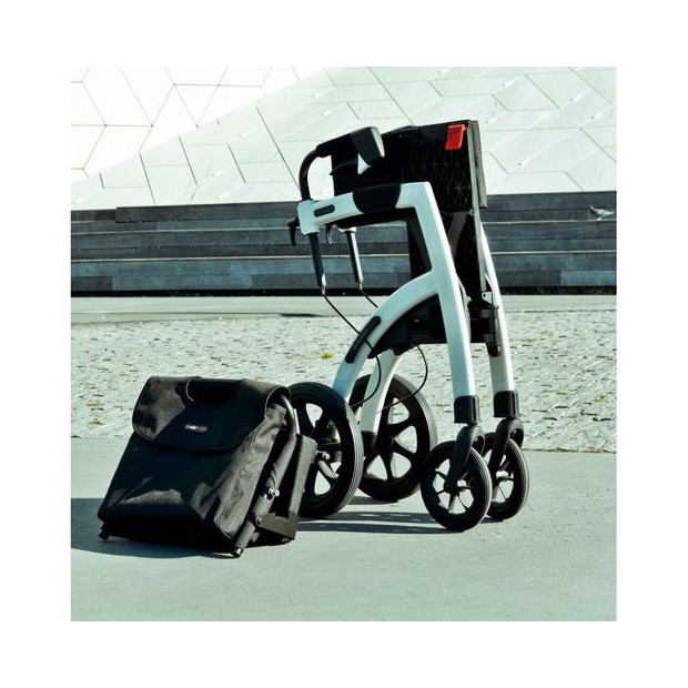 Déambulateur Fauteuil Roulant Rollz Motion pliable à plat compact avec sac de transport