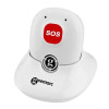 Pendentif d'alerte avec micro et haut-parleur et socle bouton sos Geemarc SOS PRO Amplidect 295