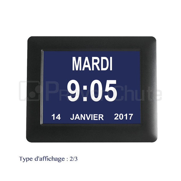 Horloge Calendrier Multi Affichage Viso 20