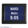 Horloge Calendrier Multi Affichage Viso 20