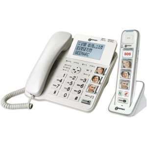 Téléphones Duo Amplidect Combi avec Photodect 295 Geemarc 2 téléphones