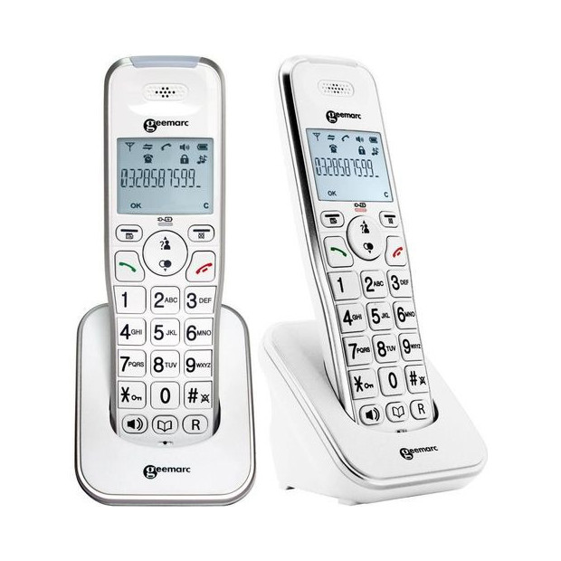 Téléphone sans-fil Geemarc Additionnel pour principal Combi 295 ou Amplidect 295 grandes touches