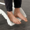 Chaise de douche & wc avec roues Etac Clean repose pieds ajustable ajouré